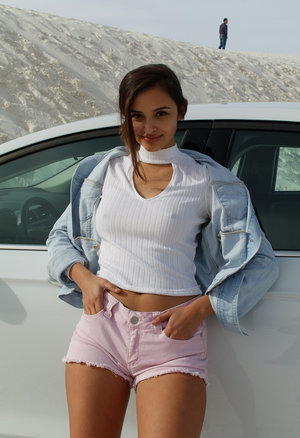 18 year old girl Ava Hardy humps her stepbrother in cotton underwear